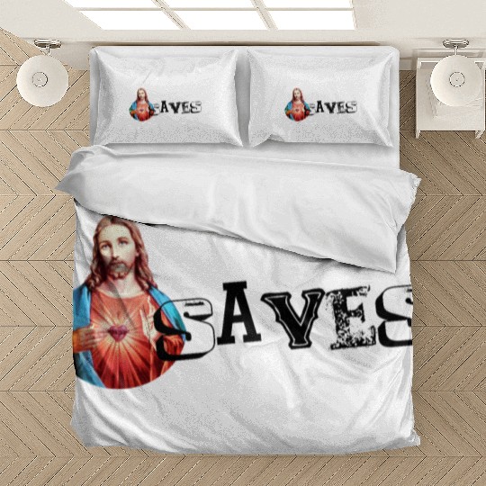 JESUS SAVES | Jesus Christ | Jesus Christus Bedding Sets