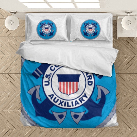 Us Coast Guard Auxiliary Homeland Security Patch Bedding Sets
