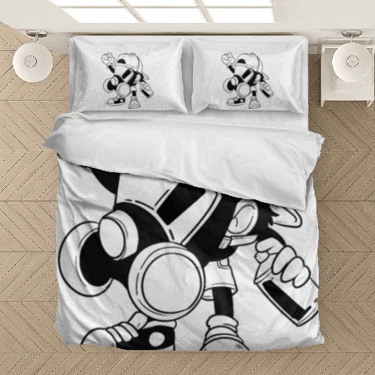 ComicStyle Graffiti Bomber Bedding Sets