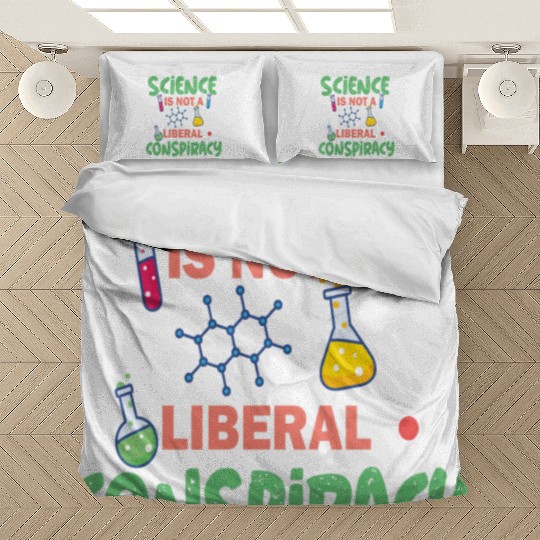 science not conspiracy science conspiracy Bedding Sets