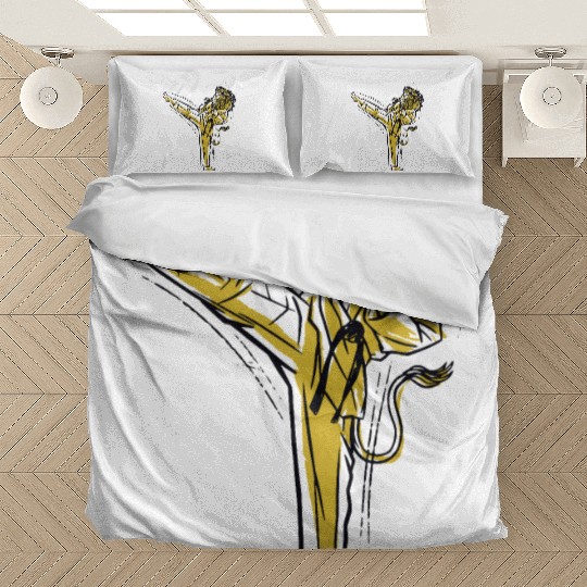 Lion fighter sword Judo Karate Bedding Sets