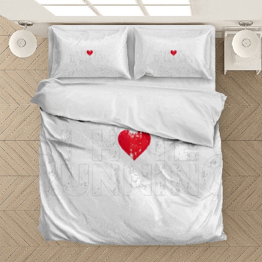 Funny Gifts For Jogging Runners I Hate Running Bedding Sets