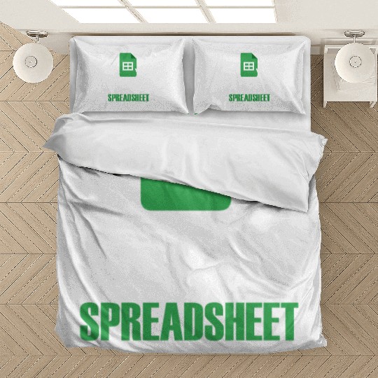 I Have A Spreadsheet For That Excel Accountant Bedding Sets