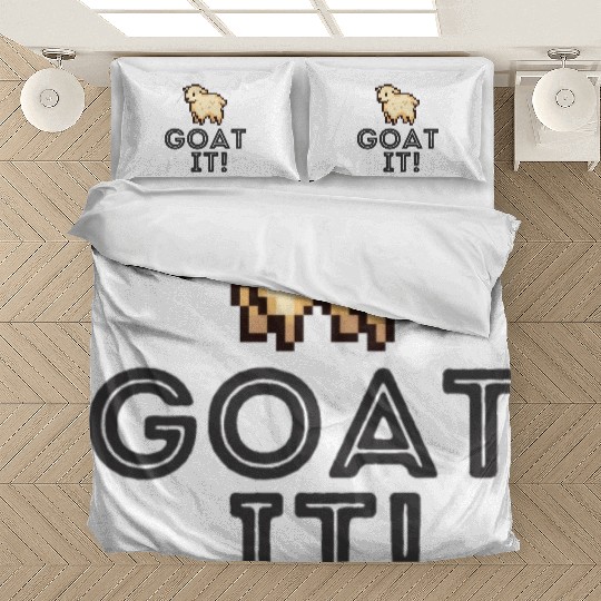 Gamer - Goat it - Level complete Bedding Sets
