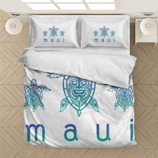 Maui Turtle Hawaii Maui Honolulu Aloha Hula Gift Bedding Sets