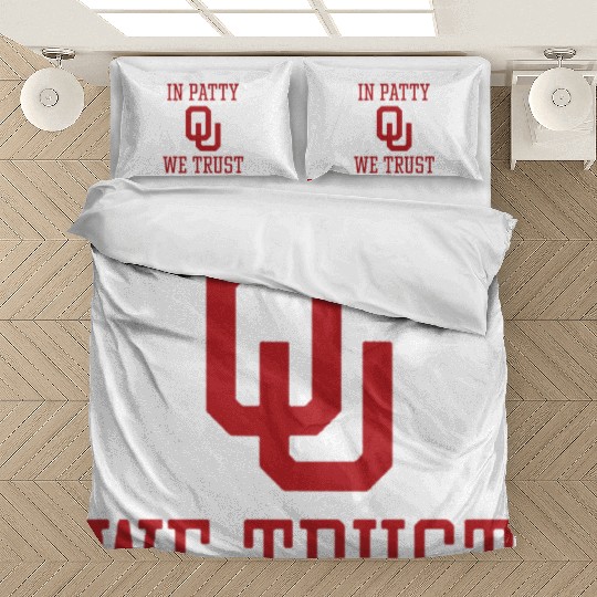 In Patty We Trust Oklahoma Softball Championship Bedding Sets