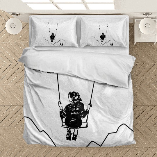 Swing in the mountains Bedding Sets