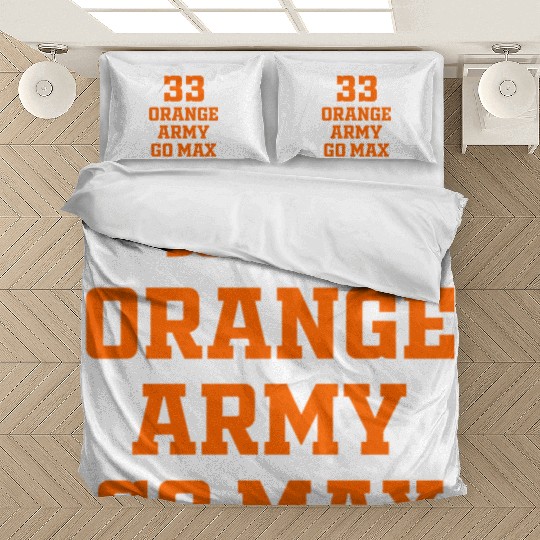 Orange Camouflage 3 Bedding Sets