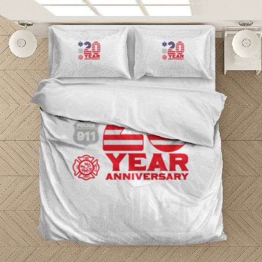 Patriot Day Never Forget 9 11 2001 Anniversary Bedding Sets
