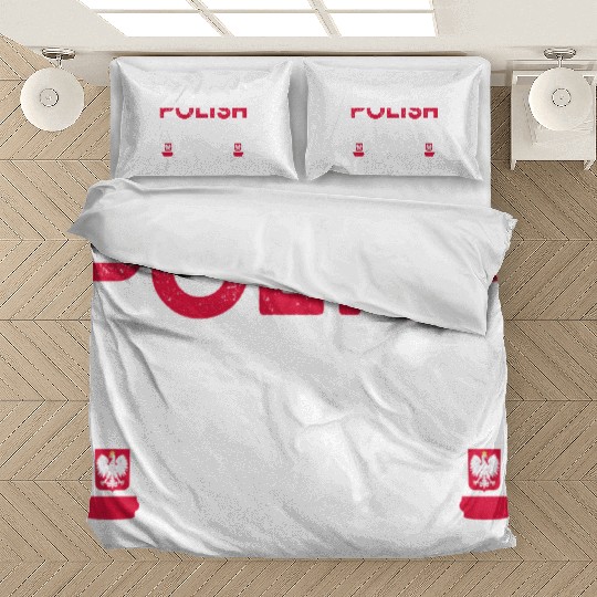 Poland Flag Polish Drinking Team Bedding Sets