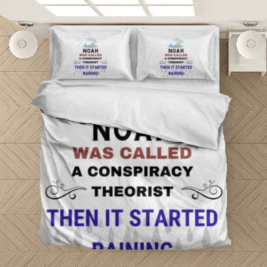 Conspiracy Theory of Noah's Ark Bedding Sets