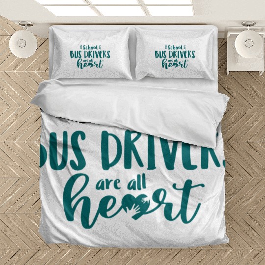 Schoolbus driver, school bus driver Bedding Sets