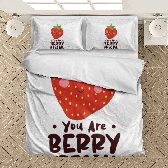 You Are Berry Special Berries Strawberry Fruit Bedding Sets