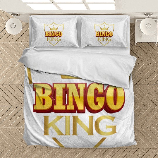 Bingo Quotes Bingo King Funny Bedding Sets