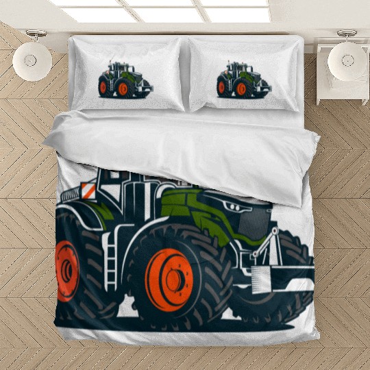 Tractors for the farmer, on the farm Bedding Sets