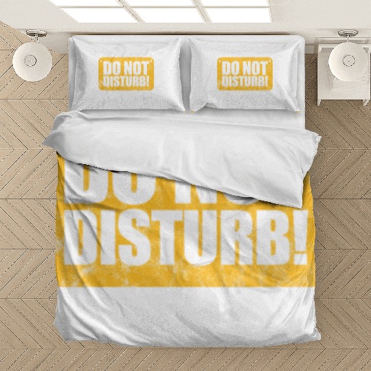 Do Not Disturb I'm Coding Vintage, Programmer Bedding Sets