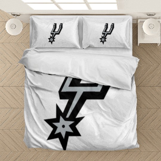San Antonio Spurs logo Bedding Sets