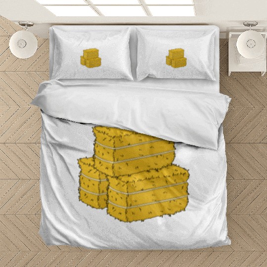 Survivor Farm Work Baling Hay Bale design Bedding Sets