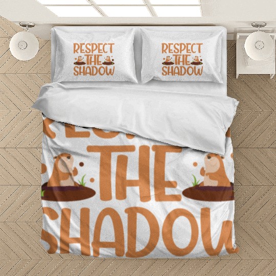 Groundhog Day Respect the Shadow Bedding Sets
