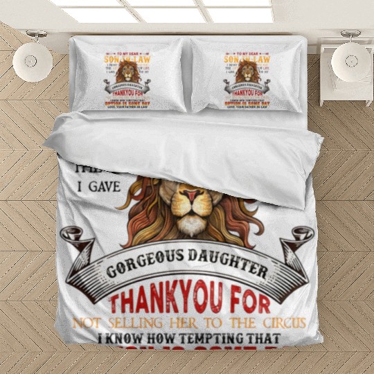 Son-In-Law Quote Bedding Sets