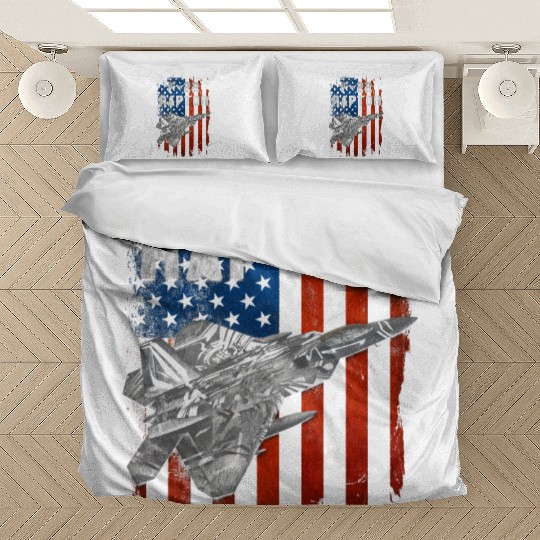 F 22 Raptor US Airborne Fighter Pilot Bedding Sets
