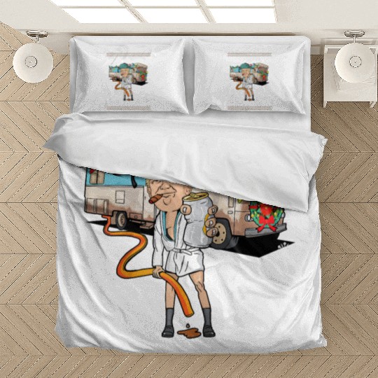 Donald Trump Cousin Eddie Christmas Bedding Sets Shitte