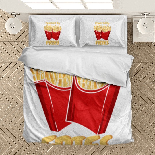 French Fries: Powered With Fries Bedding Sets