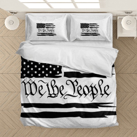 we the people, USA flag Bedding Sets