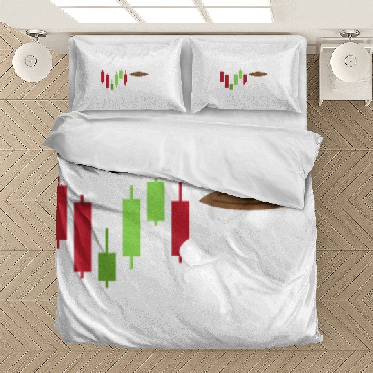 Candlesticks And Coffee Trader Caffeine Lover Bedding Sets