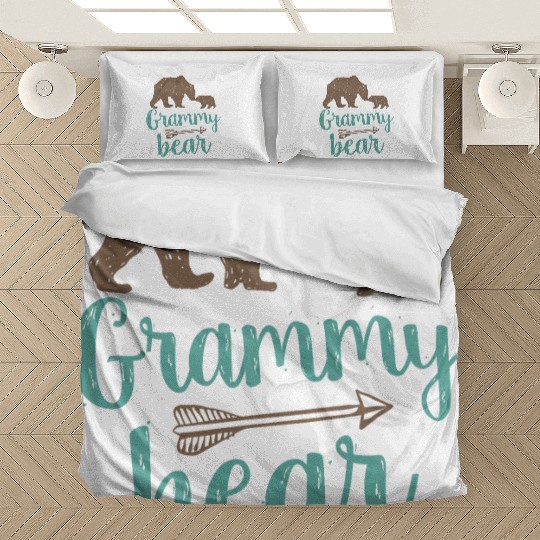 Cute Grammy Bear Matching Family Bedding Sets