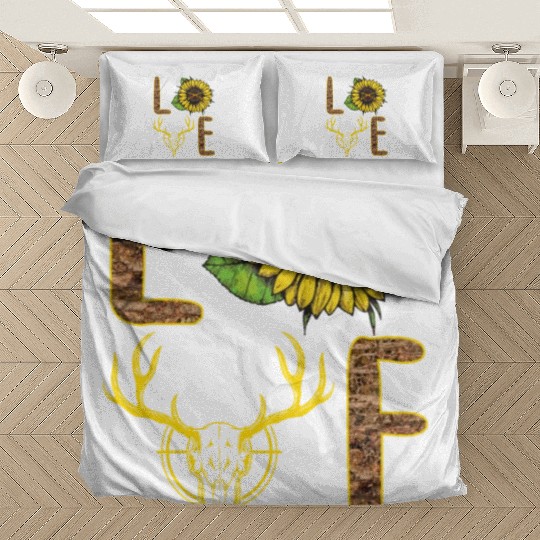 Hunting Love Sunflower Bedding Sets