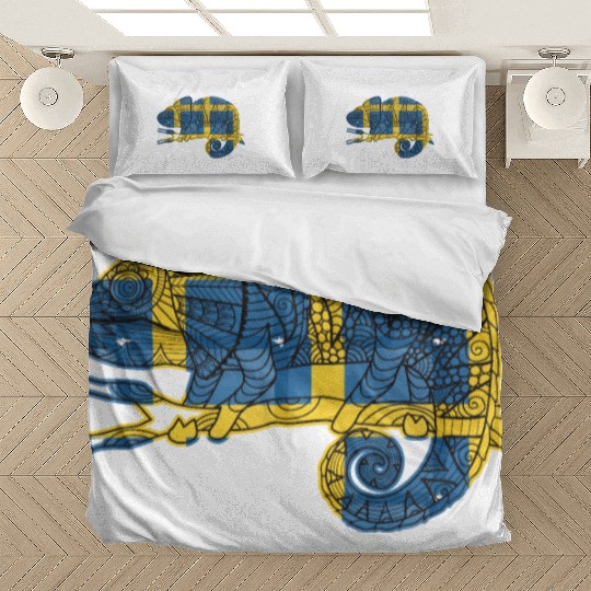 COLORFUL CHAMELEON, WILD CHAMELEON, wild life, CHA Bedding Sets