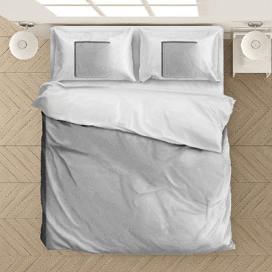 metal surface square craft silver shiny square Bedding Sets