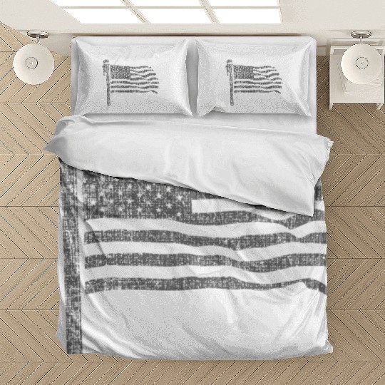 Patriotic Plumber US Flag Plumbing Handyman Pipe Bedding Sets