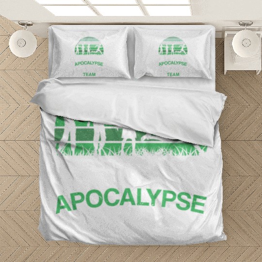 Zombie Apocalypse Running Team Halloween Bedding Sets