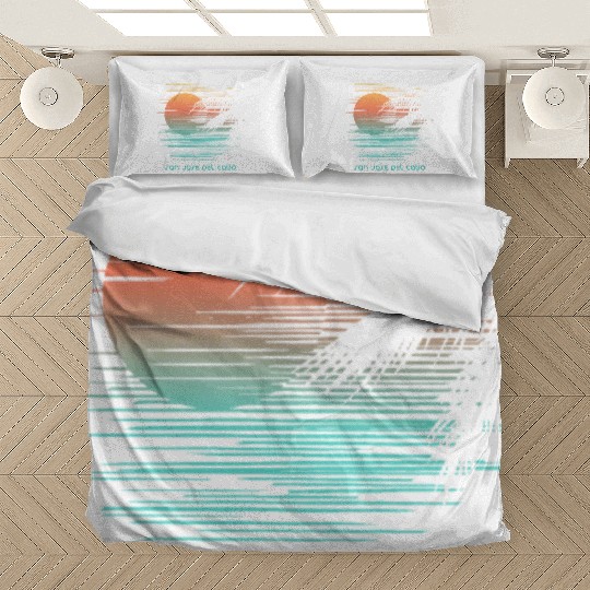 Artistic San Jose Del Cabo Mexico Palm Tree Bedding Sets