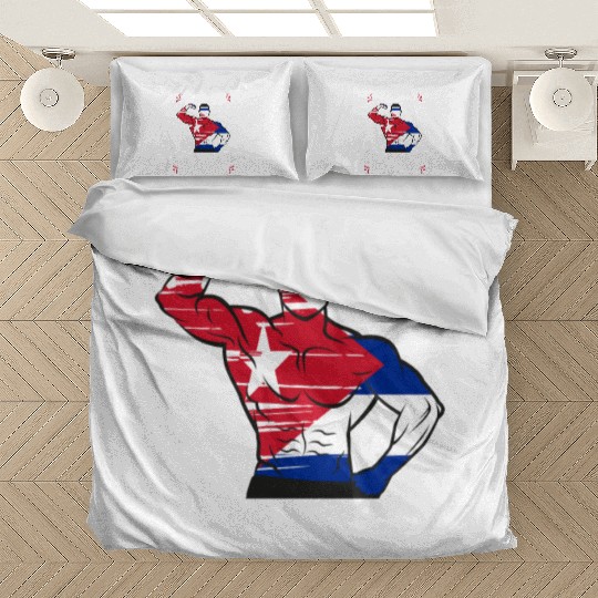I Love My Cuban husband Bedding Sets