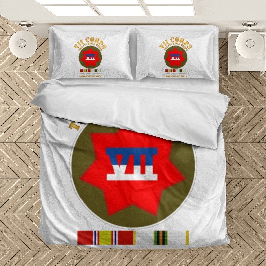 Army VII Corps The Jayhawk Corps SSI w COLD WAR SV Bedding Sets