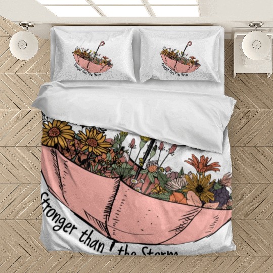 Stronger than the storm sublimation Bedding Sets