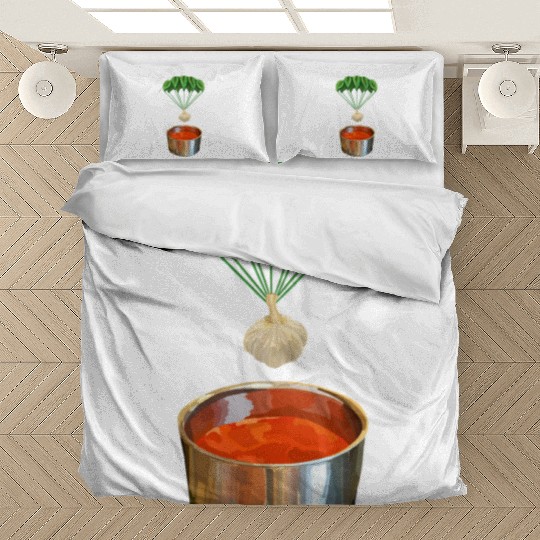Italian Garlic Basil Tomato Sauce Bedding Sets