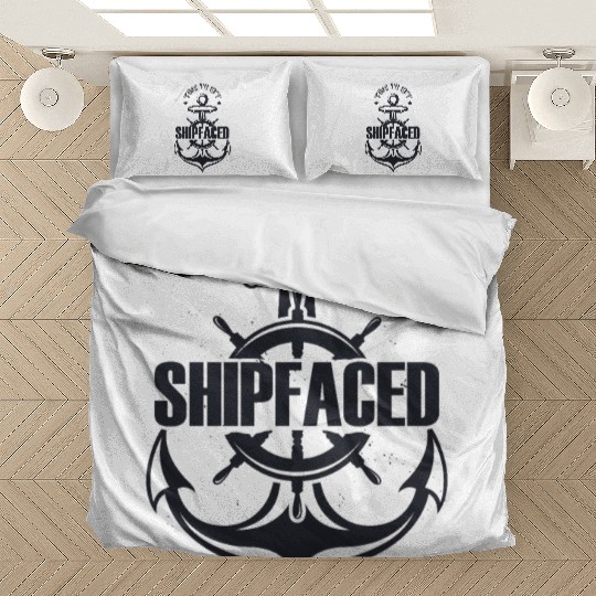 Novelty To Get Ship Faced Cruising Sailing Marine Bedding Sets