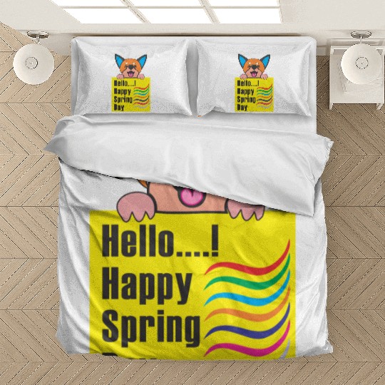 happy spring day best design Bedding Sets