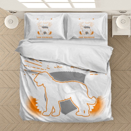 Irish Wolfhound Guardian Angel Bedding Sets