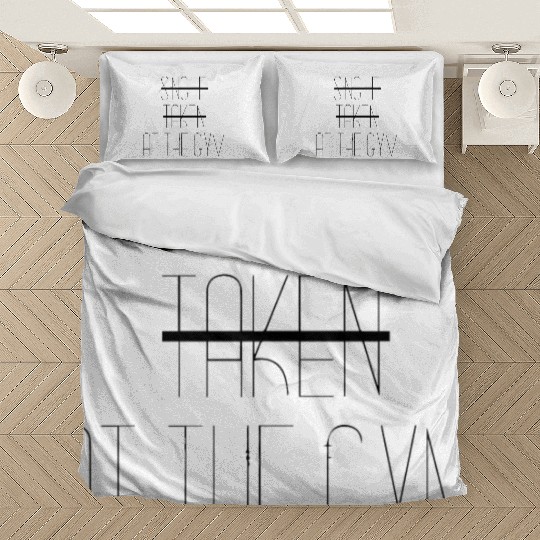Single Taken At the gym Bedding Sets