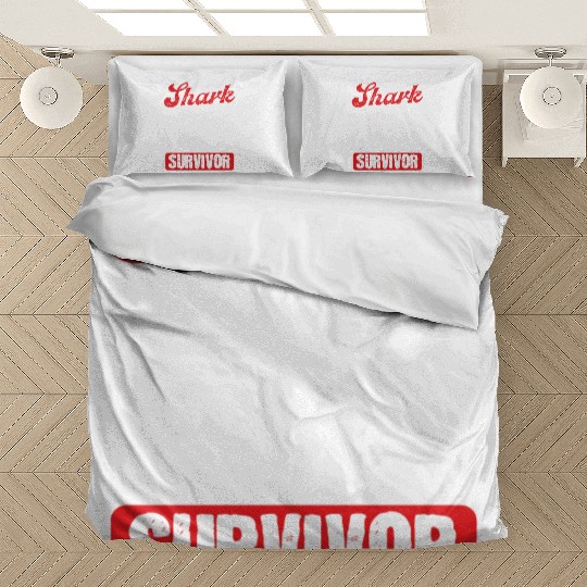 Scuba Diving Shark Attack Survivor Scuba Diver Bedding Sets