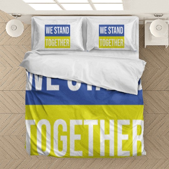 Ukraine We Stand Together Bedding Sets