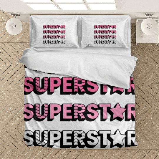 SUPERSTAR!!!!!! (Pink/White Bedding Sets