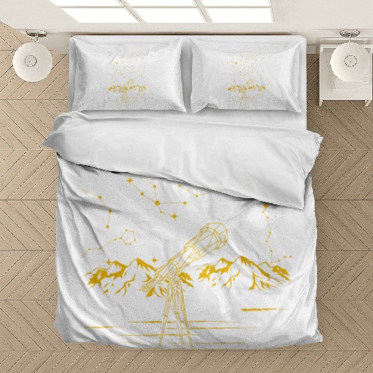 Astronomy Stars Space Telescope Bedding Sets