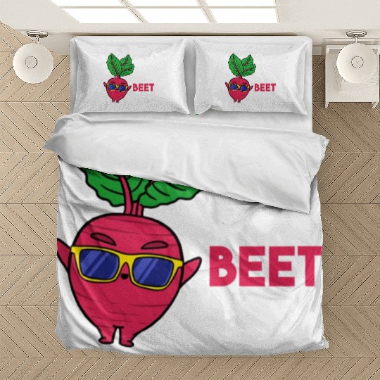 Let The Beet Drop For Vegetable Lover Bedding Sets