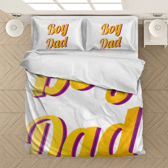 Boy Dad Best Dad Ever Bedding Sets